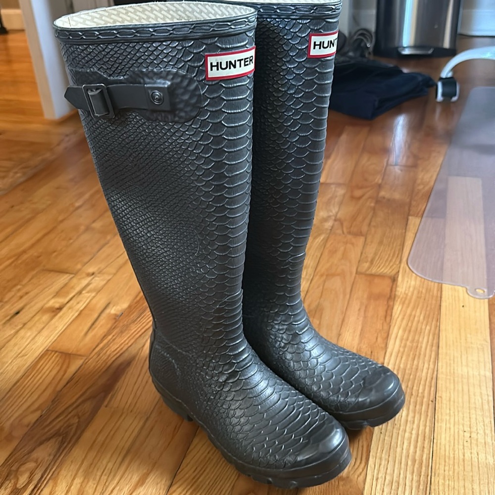 Hunter rain boots